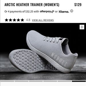 No Bull Arctic Heather Grey Women’s 10 Trainer